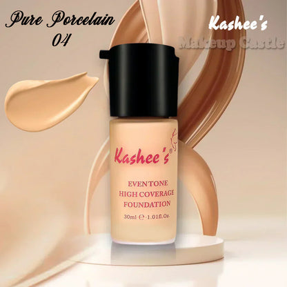 kashee's Liquid Foundation Eventone High Coverage 24  Hours Water Proof